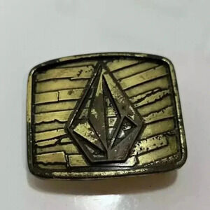 Vintage Volcom Metal Belt Buckle